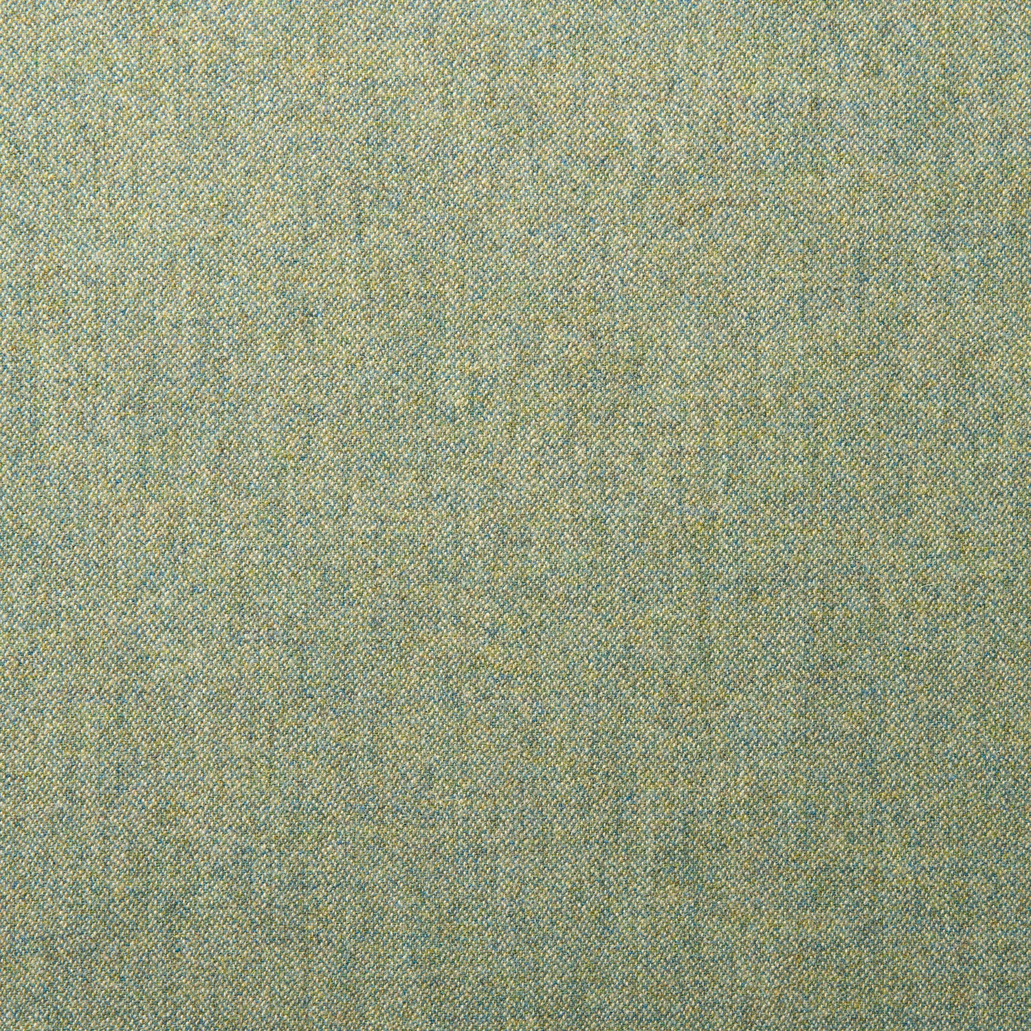 Sample of a pure wool woven fabric in green.