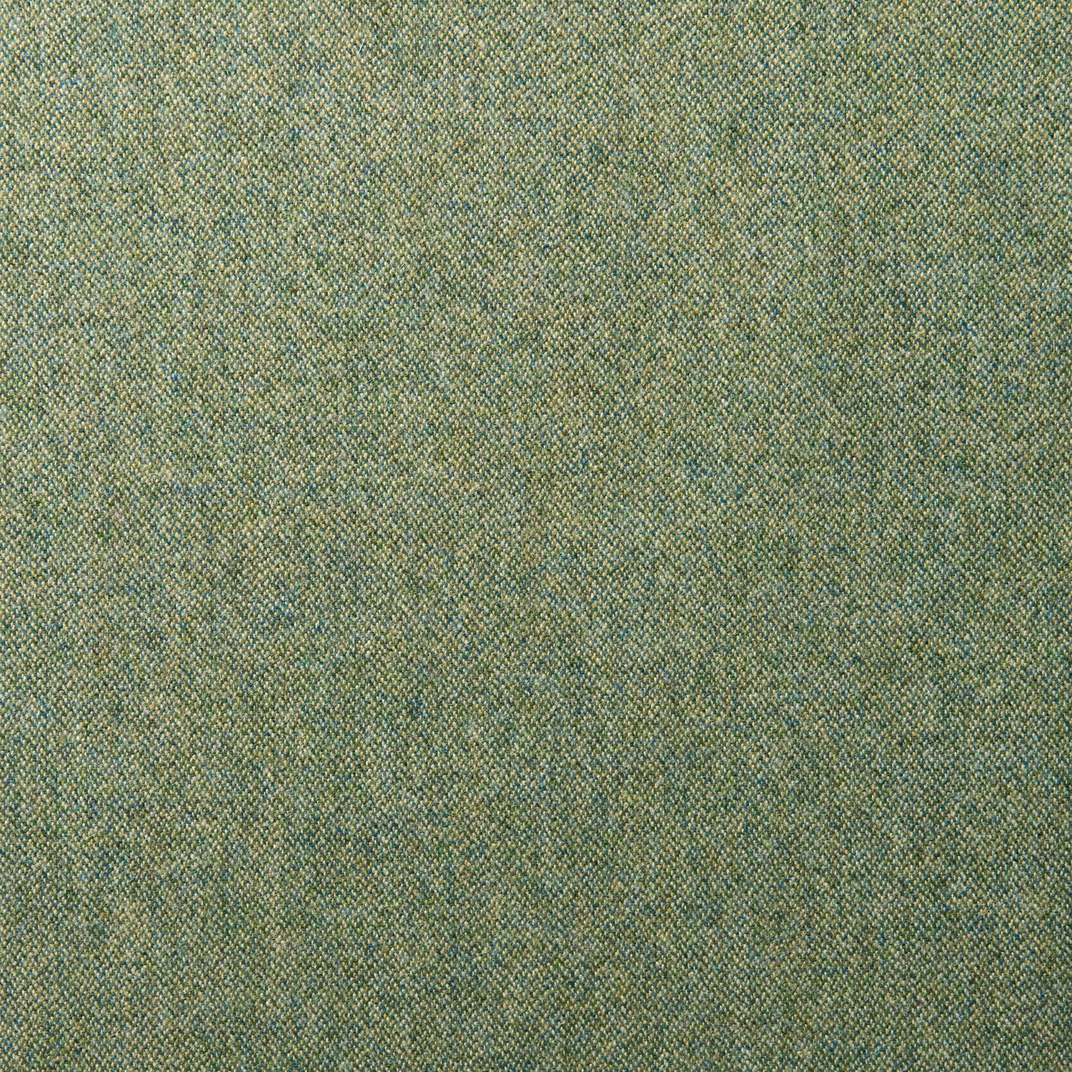 Sample of a pure wool woven fabric in green.