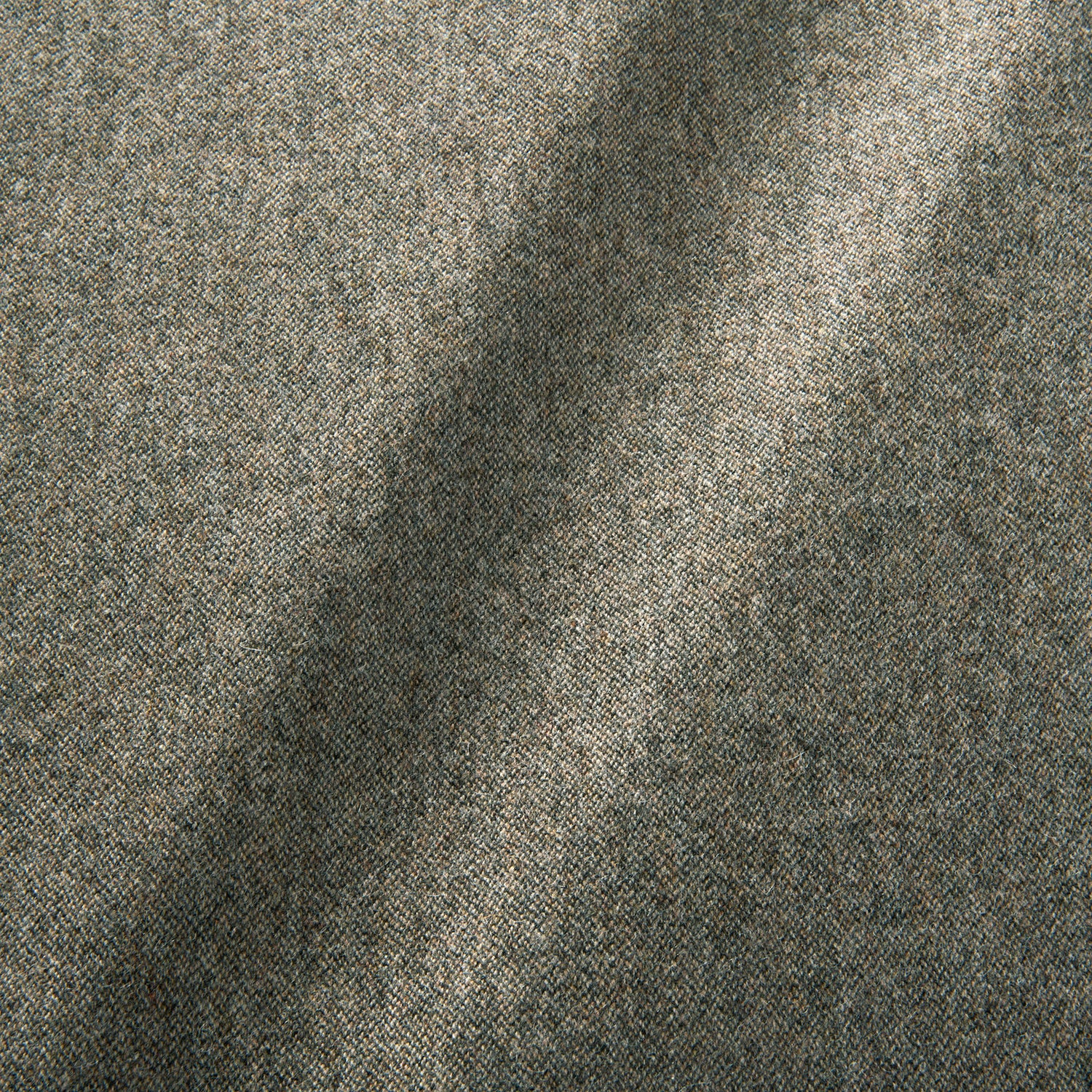 Sample of a pure wool woven fabric in grey.