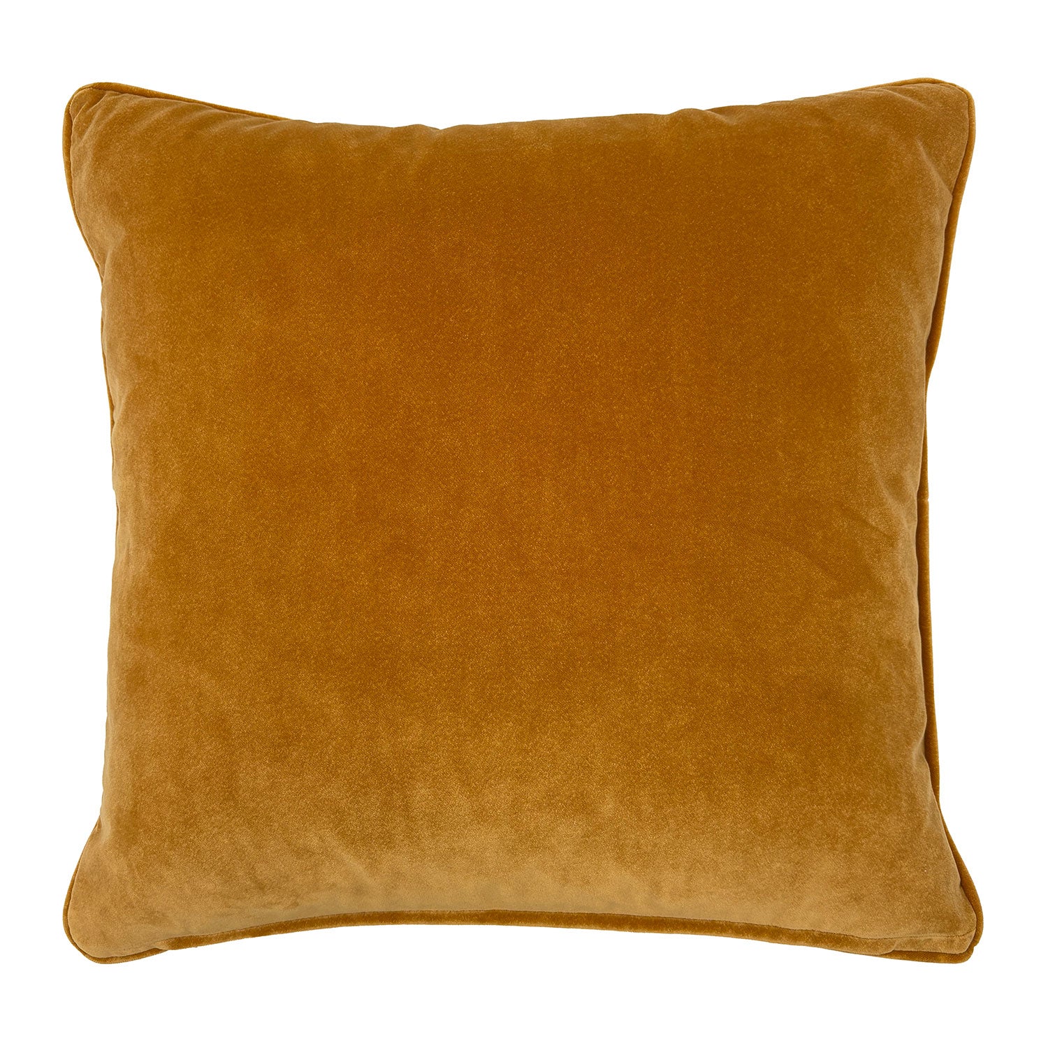 The reverse of the cushion is Omega Velvet in Spice.