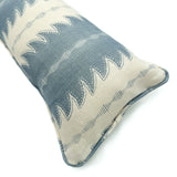 Washable velvet draught excluder – attractive ‘fern’ design