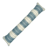 Washable velvet draught excluder – attractive ‘fern’ design