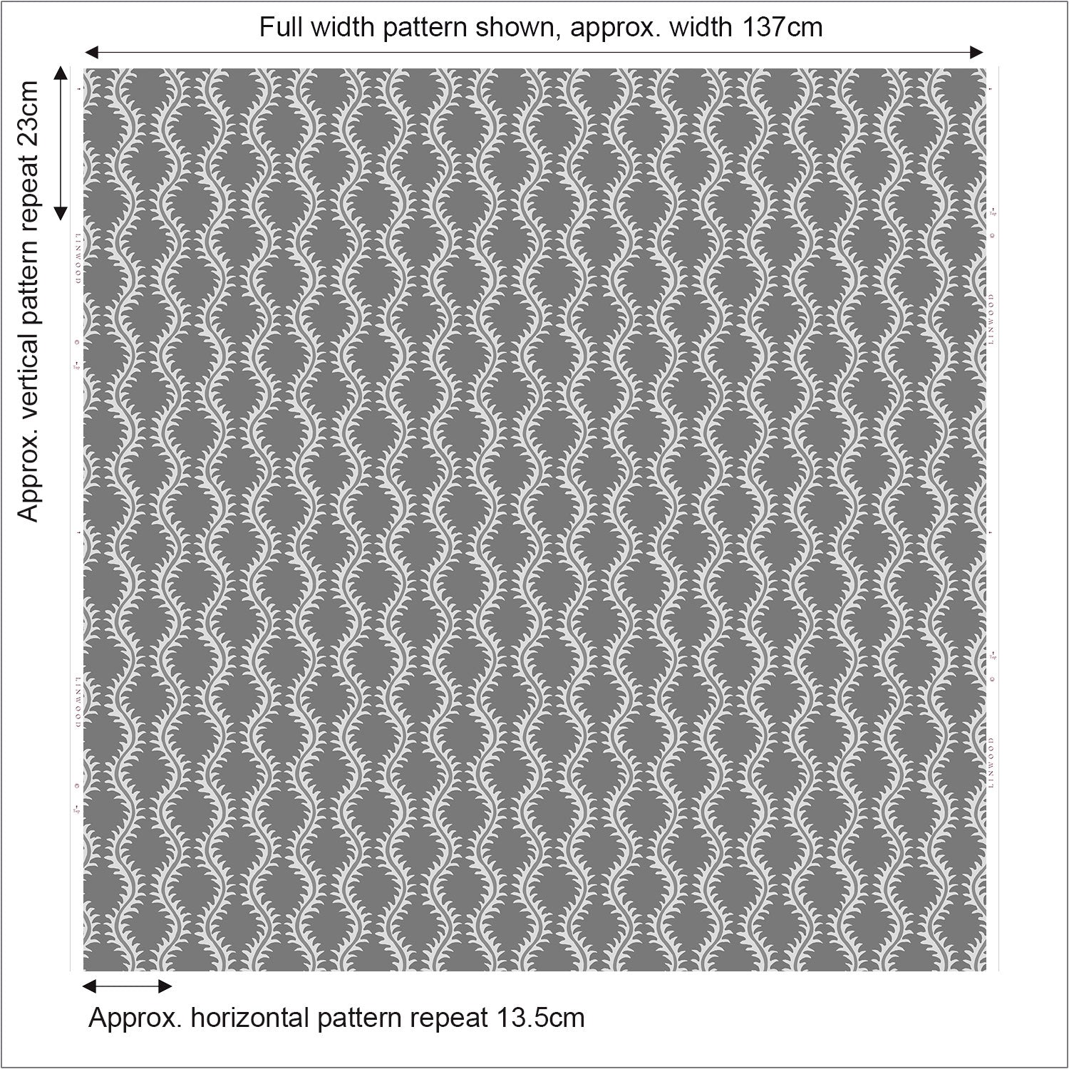 Helter Skelter – Sahara | Printed Linen Fabric | Linwood
