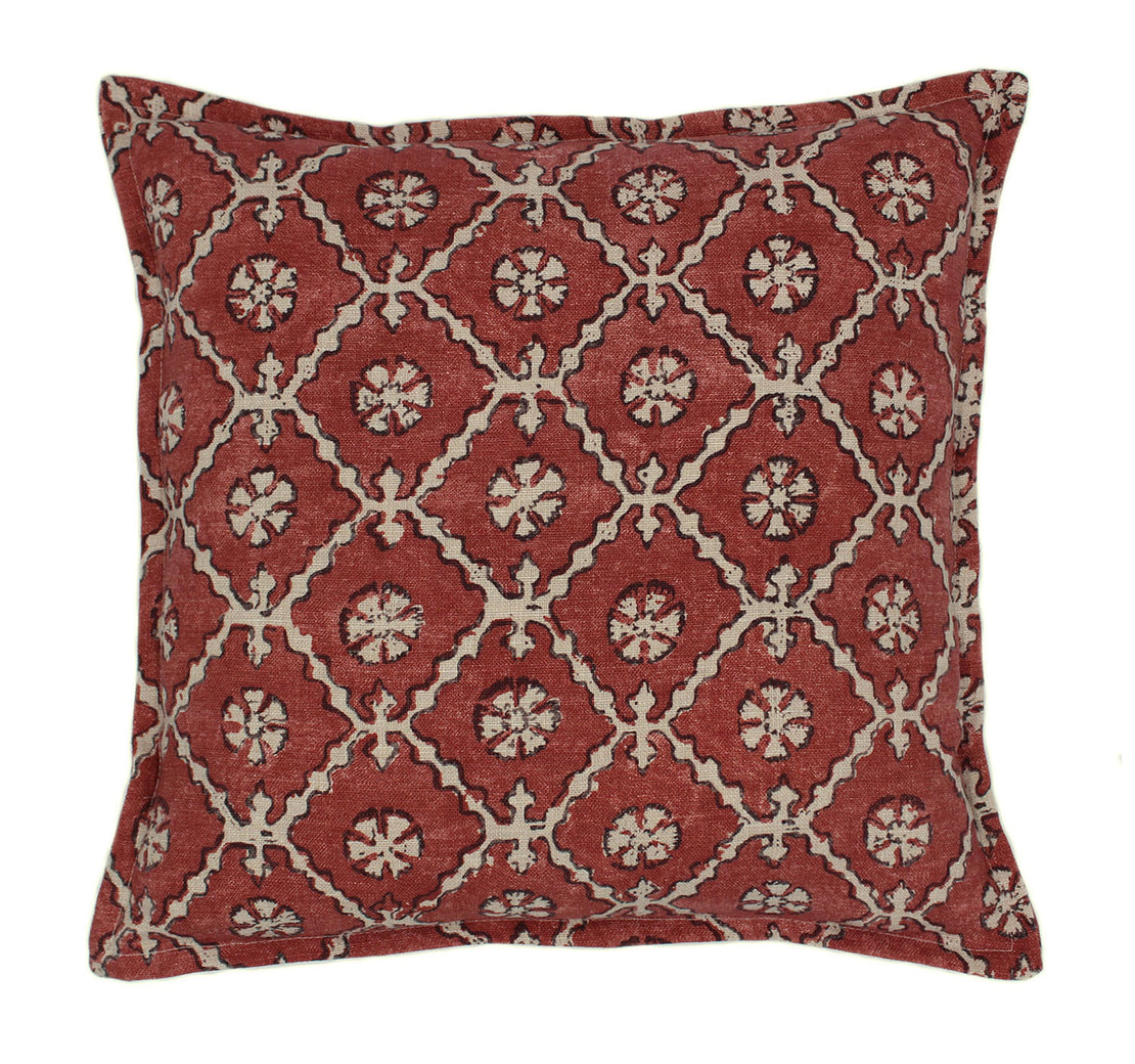 Khiva – Rose | Linen Cushion | Linwood