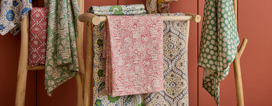 Linwood Raspberry Fabric Designer Fabrics, Luxurious Wallpapers & Cushions | Linwood