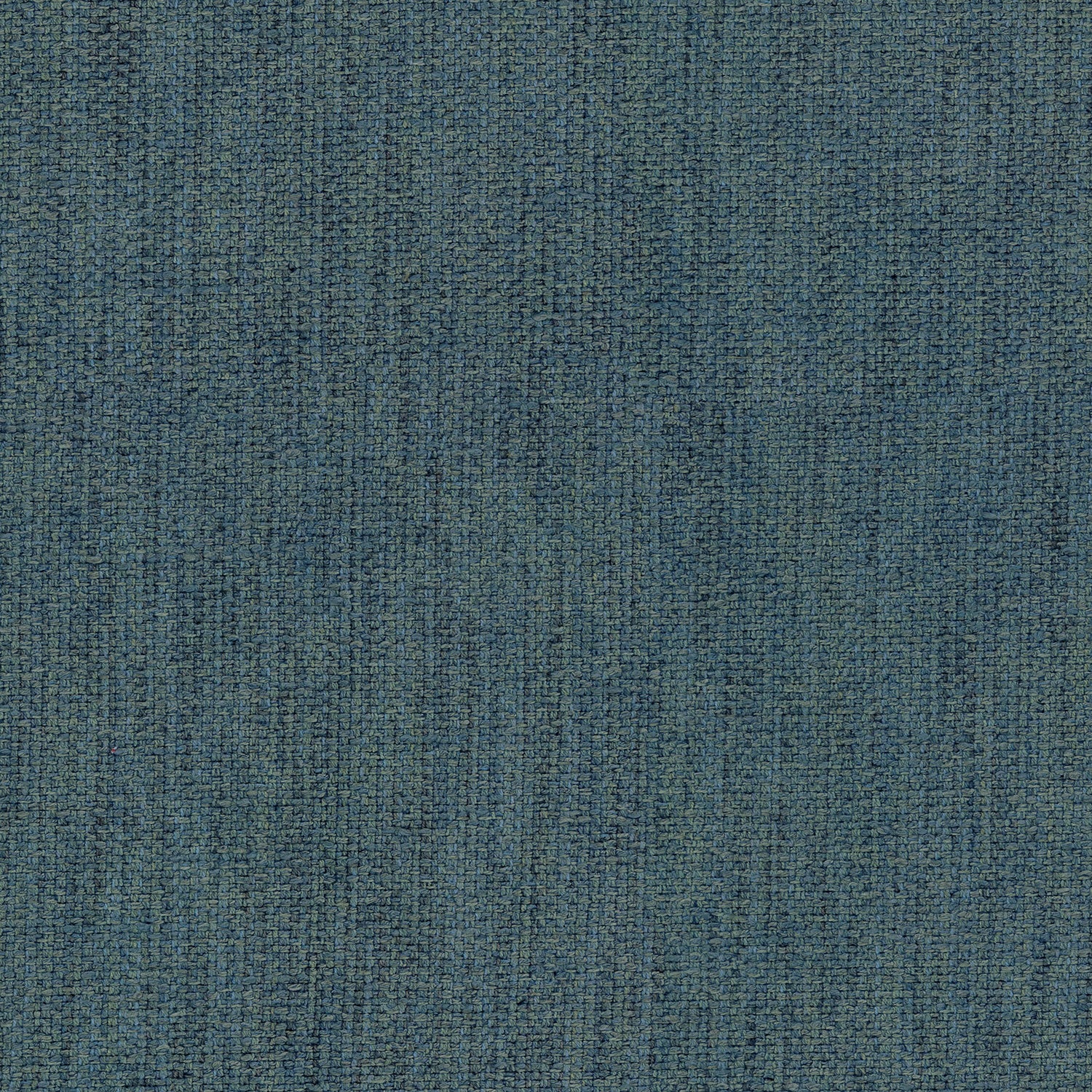 Loxley Denim fabric by Linwood – close-up of natural fibre weave in textured blue tones.