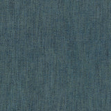 Loxley Denim fabric by Linwood – close-up of natural fibre weave in textured blue tones.
