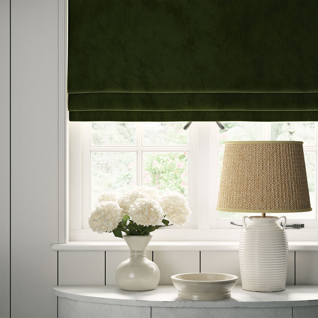 Linwood Omega IV Velvet – Laurel | Upholstery & Curtains