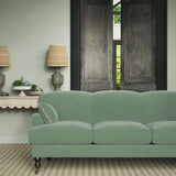 Linwood Omega IV Velvet – Sea Mist | Upholstery & Curtains