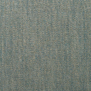 Sample of a plain luxurious woven fabric in blue.