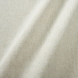 Sample of a plain luxurious woven fabric in cream.