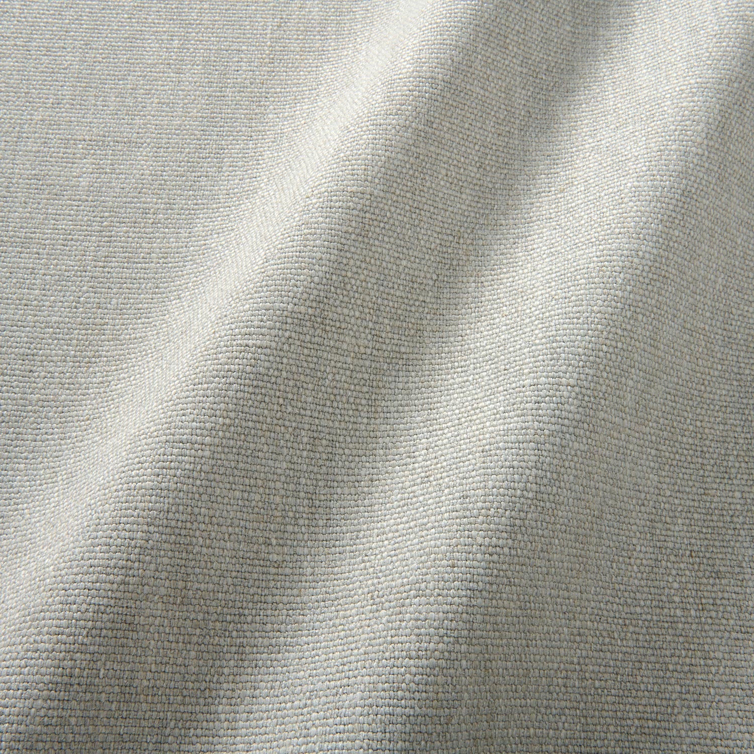 Sample of a plain luxurious woven fabric in grey.