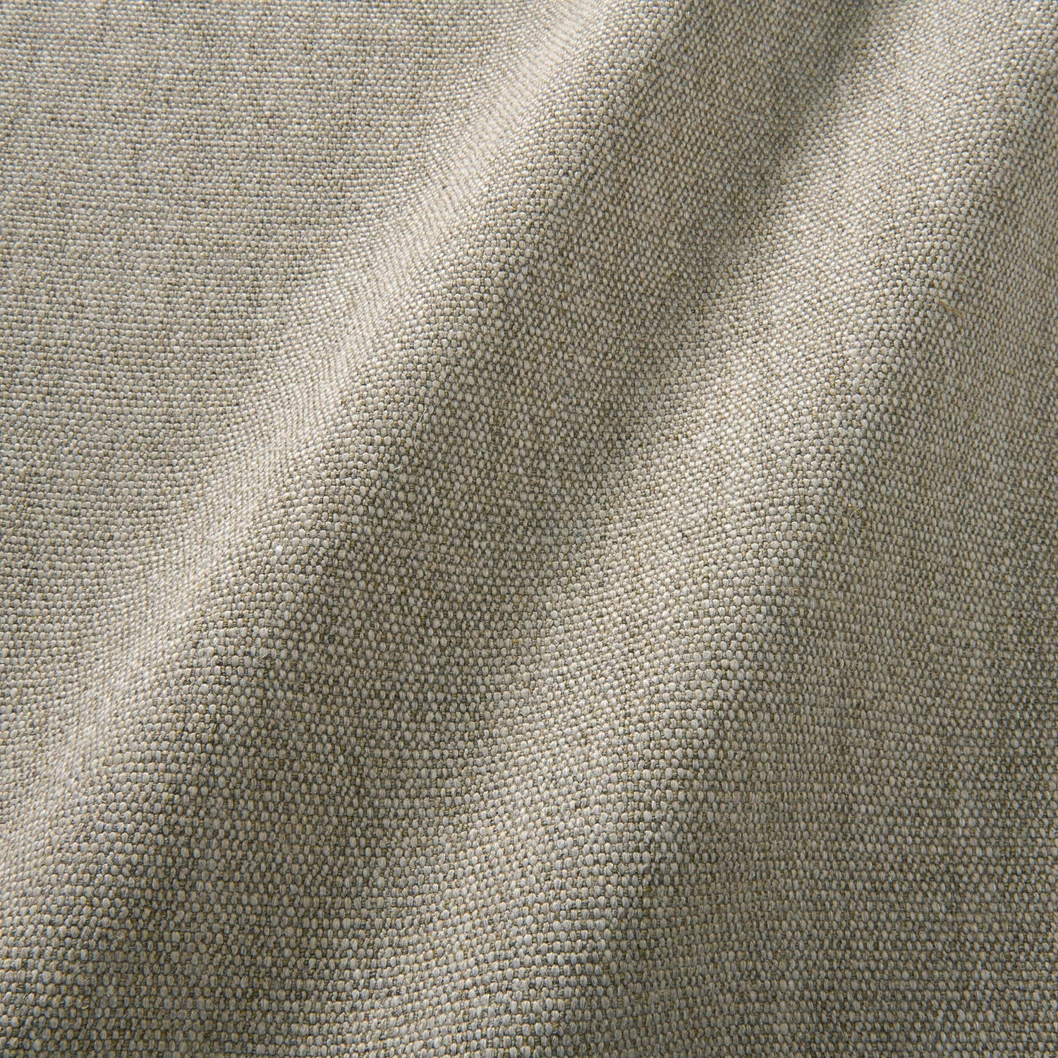 Sample of a plain luxurious woven fabric in brown.