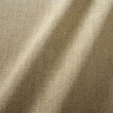 Sample of a plain luxurious woven fabric in yellow.