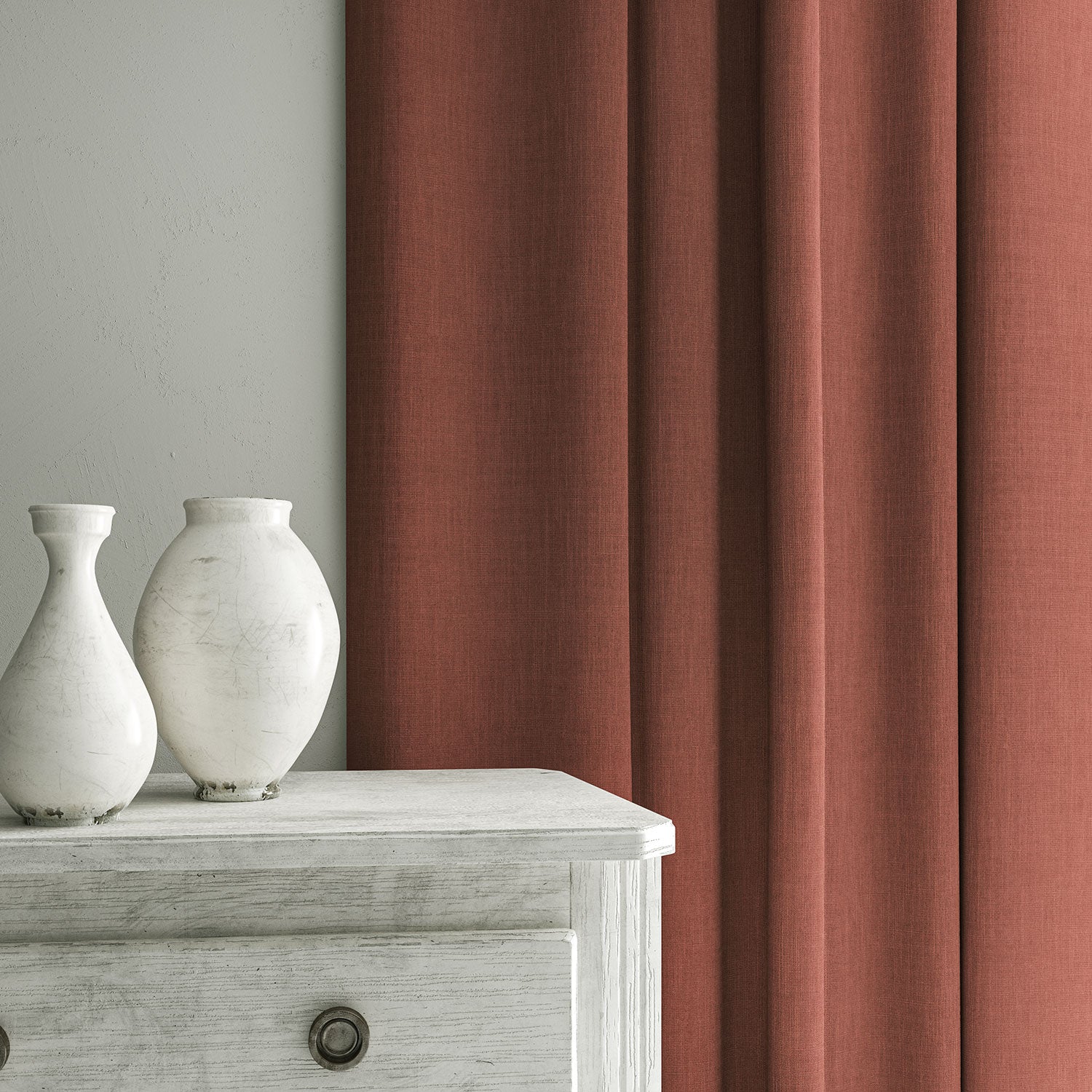 Pluto – Abi Rose | Textured Upholstery & Curtain Fabric | Linwood