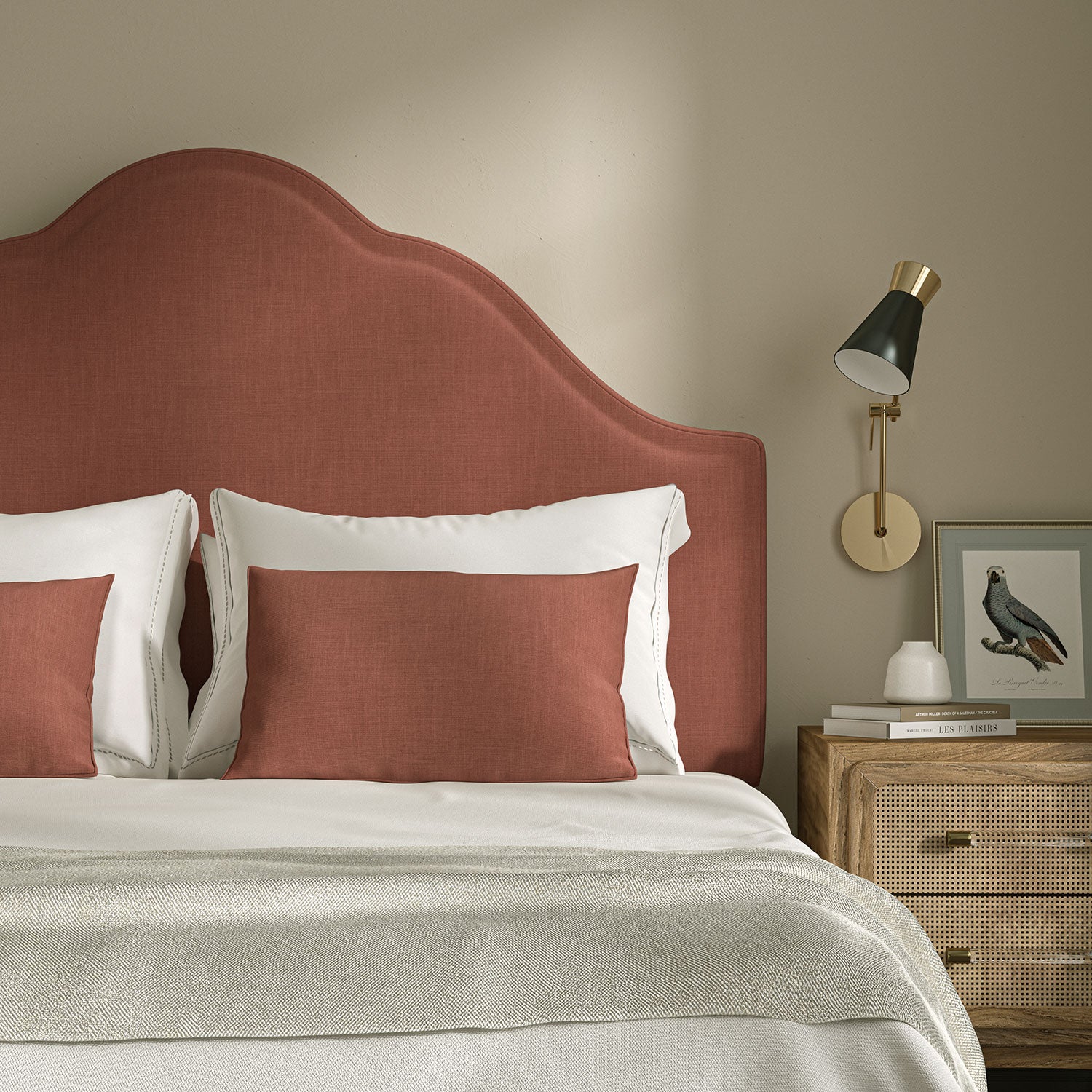 Pluto – Abi Rose | Textured Upholstery & Curtain Fabric | Linwood