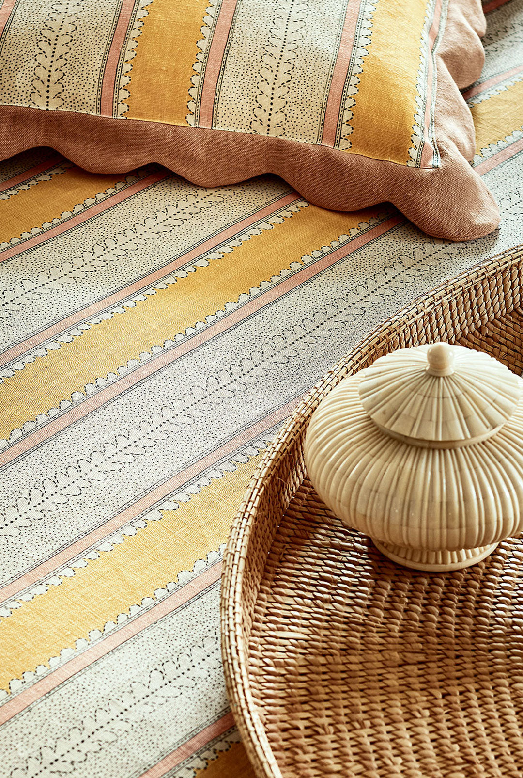 Khiva – Rose | Linen Cushion | Linwood Khiva – Rose | Linen Cushion | Linwood