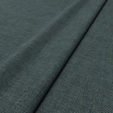 Sample of a chenille woven fabric in blue.