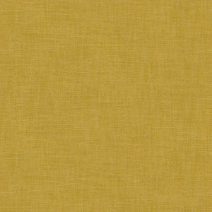 Sample of a chenille woven fabric in yellow.