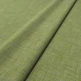 Sample of a chenille woven fabric in green.