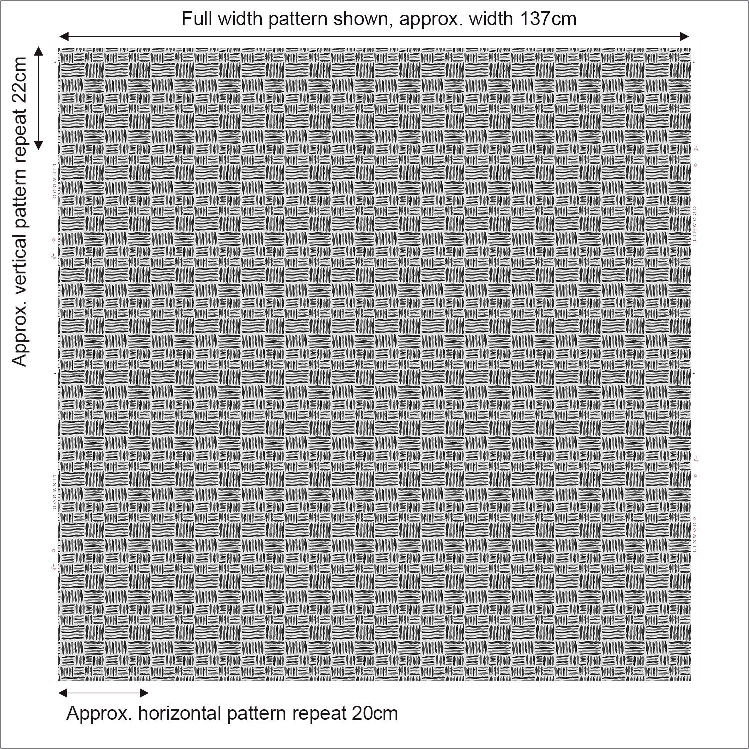 Trapeze – Fiji | Printed Linen Fabric | Linwood