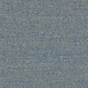 Woven blue coloured fabric sample