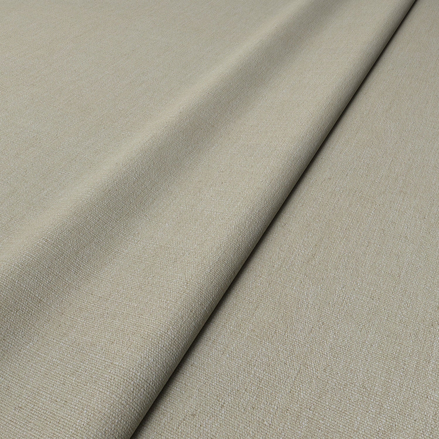 Sample of a versatile woven fabric in cream.