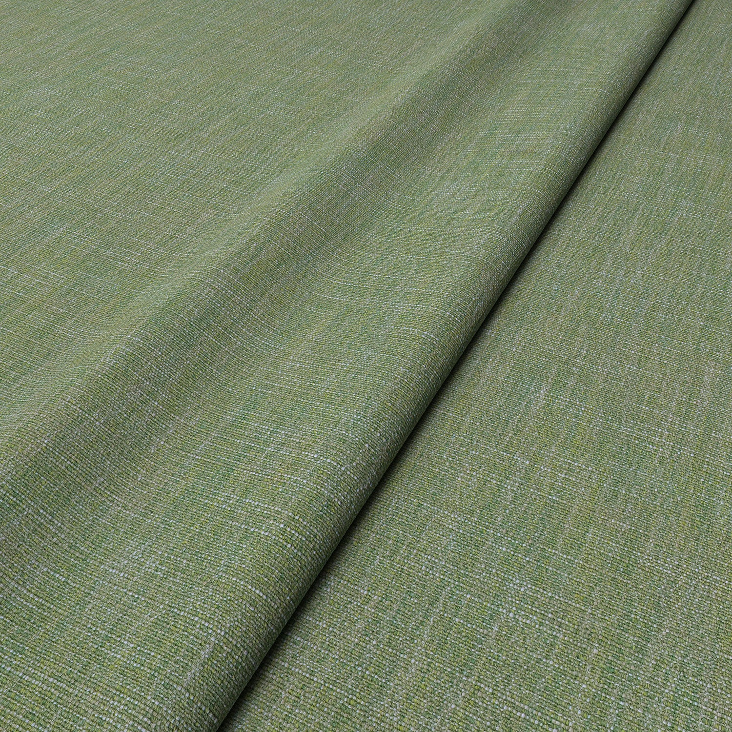 Sample of a versatile woven fabric in green.