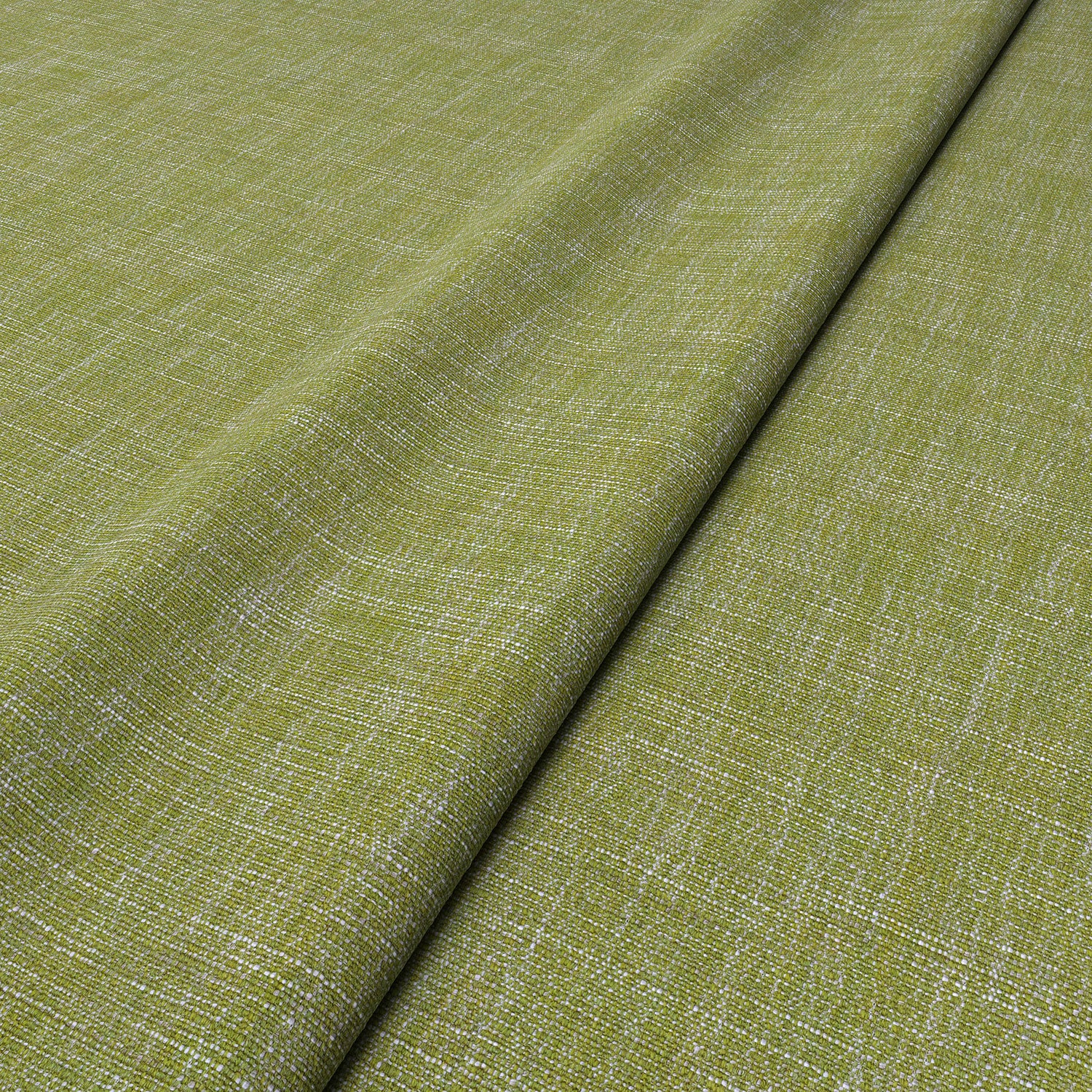 Sample of a versatile woven fabric in green.