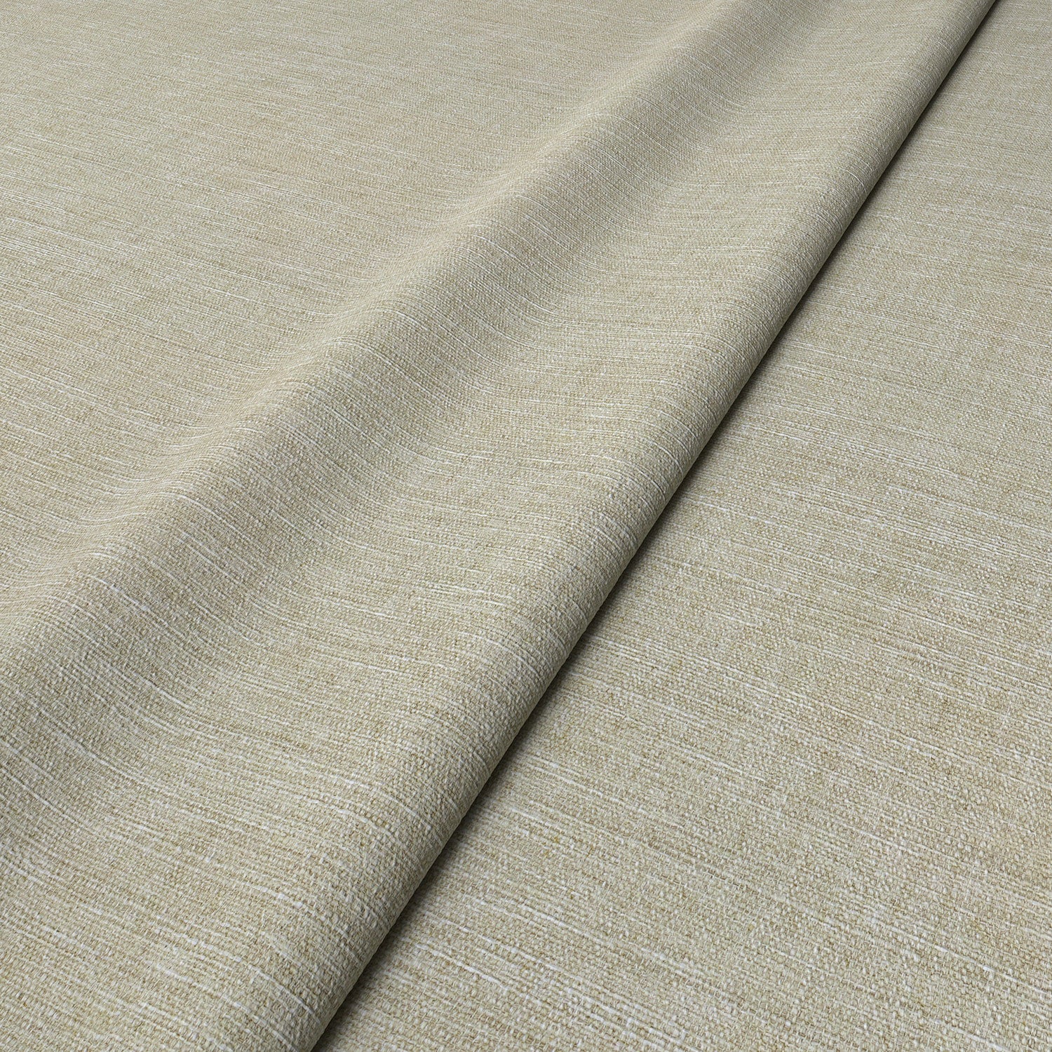 Sample of a versatile woven fabric in cream.