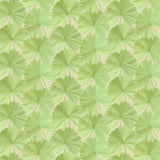 Sample of a contemporary floral wallpaper with tropical palms in fresh greens.