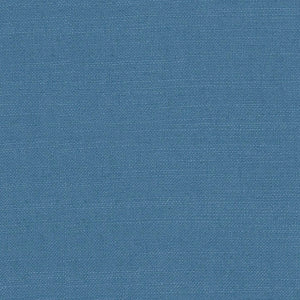 Plain fabric swatch, colour Denim.