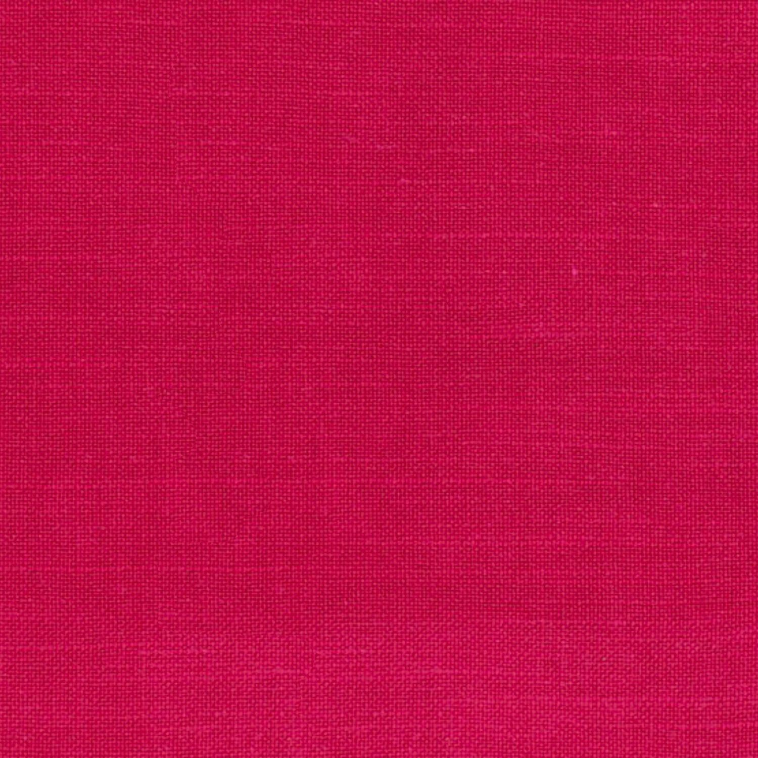 Plain fabric swatch, colour Fuscia.