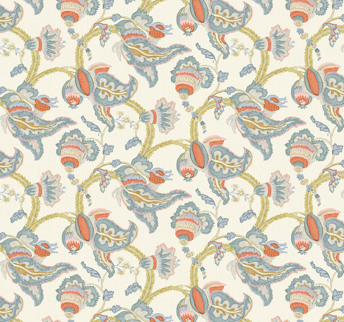 Perdana - Papaya | Upholstery Fabric | Curtain Fabric | Linwood
