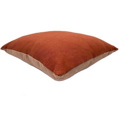 Elba Linen Cushion Cayenne/Buff