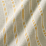 Classic stripe, perfect for casual-style linen curtains and blinds. Shown in Mellow.