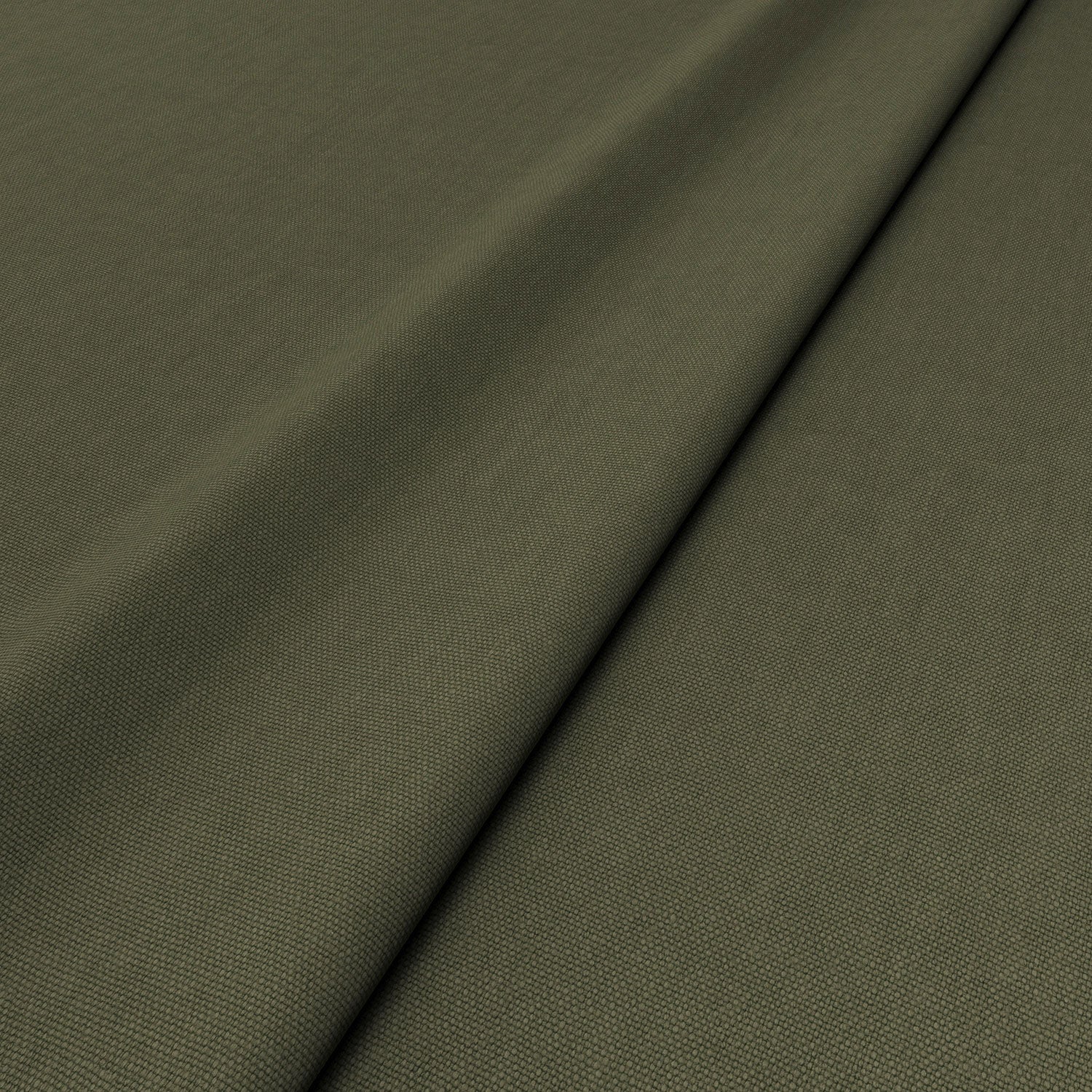 Sample of a breezy linen fabric – Khaki – for upholstery and curtains.