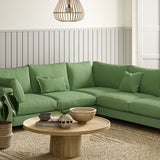  Sofa upholstered in Mantis linen fabric 