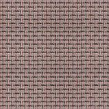 Printed linen fabric with textural weave pattern in pink and black colours for upholstery.