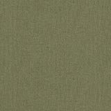 Fabric swatch of a dark green Scottish wool herringbone fabric for curtains and upholstery