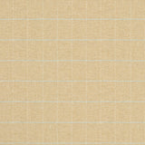 Fabric swatch of a cream Scottish wool windowpane check fabric for curtains and upholstery
