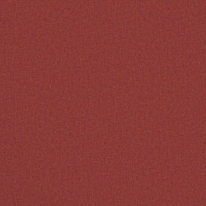 Fabric swatch of a luxury Scottish plain red wool fabric suitable for curtains and upholstery