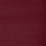 Fabric swatch of a red plain velvet – suitable for use as a velvet upholstery fabric or velvet curtains