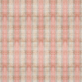Wool fabric with red and neutral colour palette and light woven large damask design.