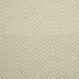 Fabric swatch of a neutral herringbone weave fabric for curtains and upholstery
