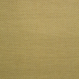 Fabric swatch of a yellow herringbone weave fabric for curtains and upholstery