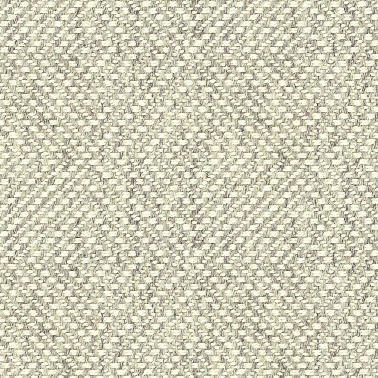 Grey fabric suitable for curtains and upholstery with a white woven geometric design