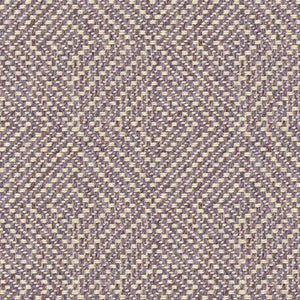 Purple fabric for curtains and upholstery with a light woven geometric design