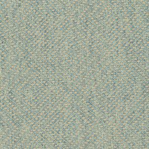 Sky blue fabric for curtains and upholstery with a light geometric woven design