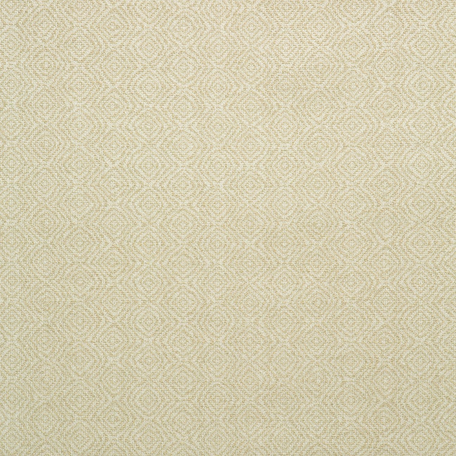 Fabric swatch of a cream woven fabric for upholstery
